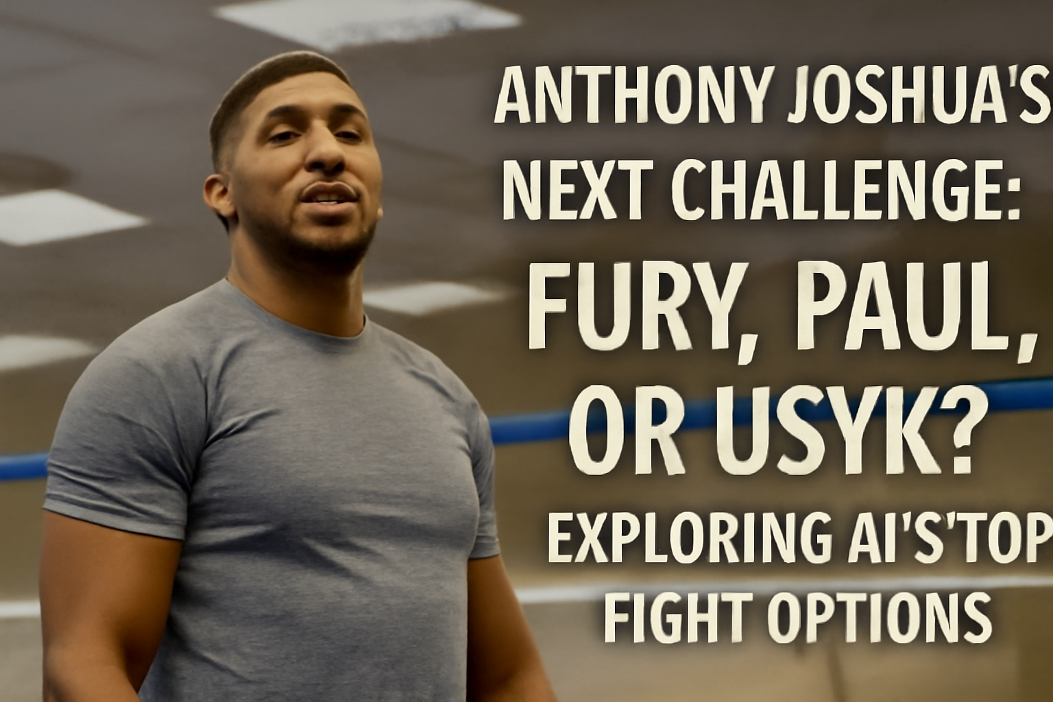 Anthony Joshua vs Fury