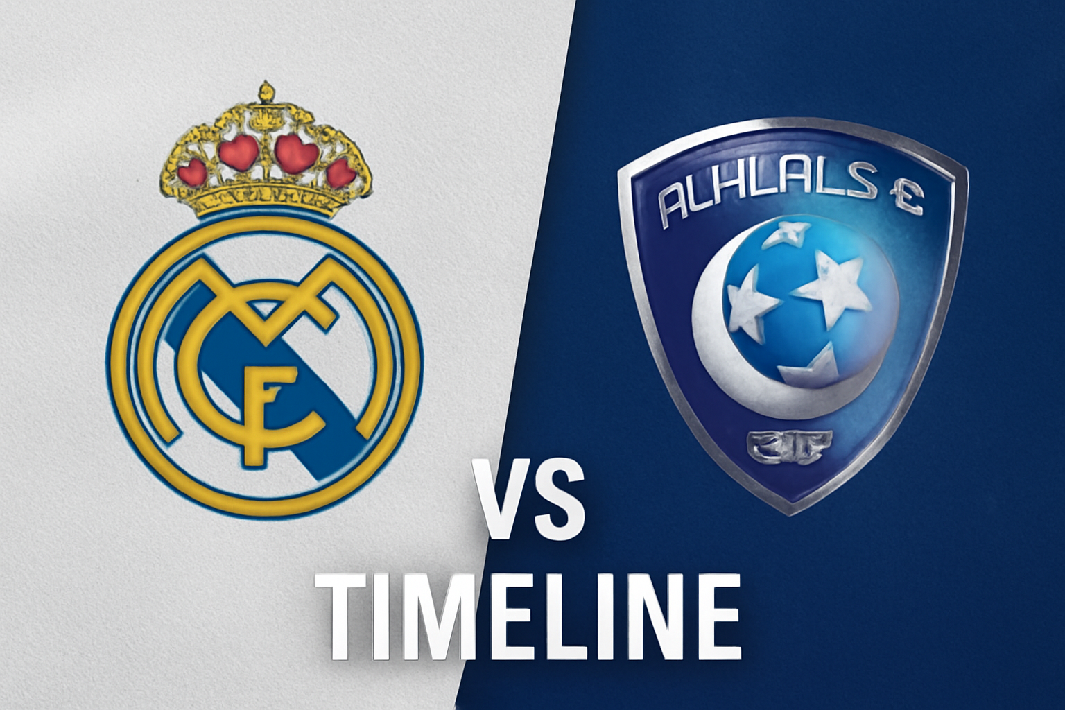 Real Madrid CF vs Al-Hilal – Timeline