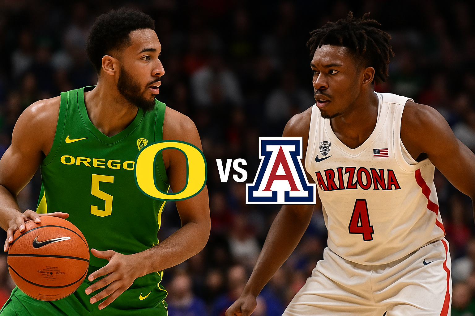Oregon Ducks vs Arizona Wildcats